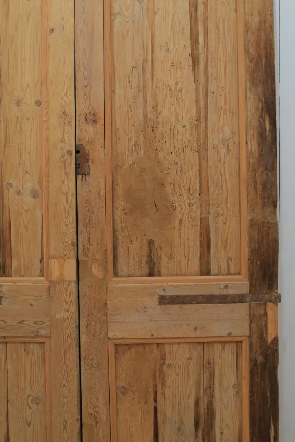 Antique French panel door - lot B139 - Image 4