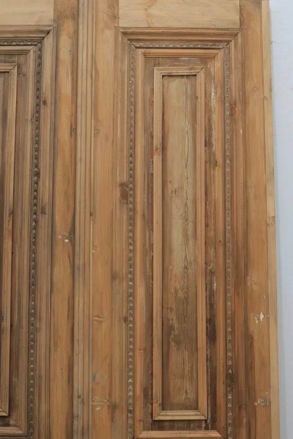Antique French panel door - lot B142 - Image 4