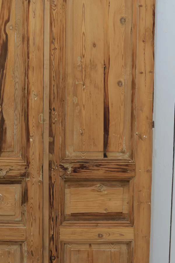 Antique French panel door - lot B145 - Image 5