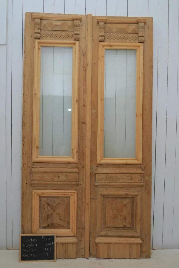 Antique French Glass door - lot B150