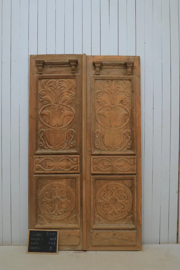 Antique French Carved door - lot B151