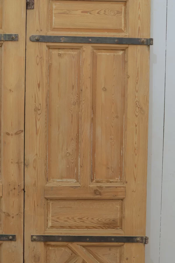 Antique French panel door - lot B152 - Image 5