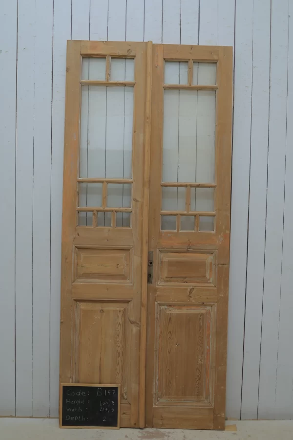 Antique French Glass door - lot B157