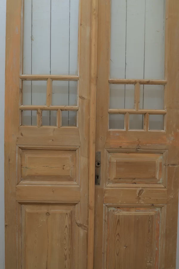 Antique French Glass door - lot B157 - Image 3