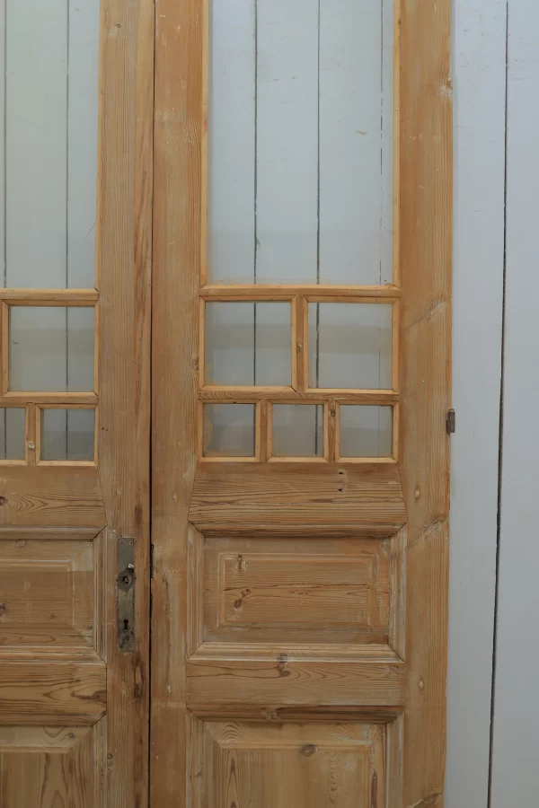 Antique French Glass door - lot B157 - Image 6