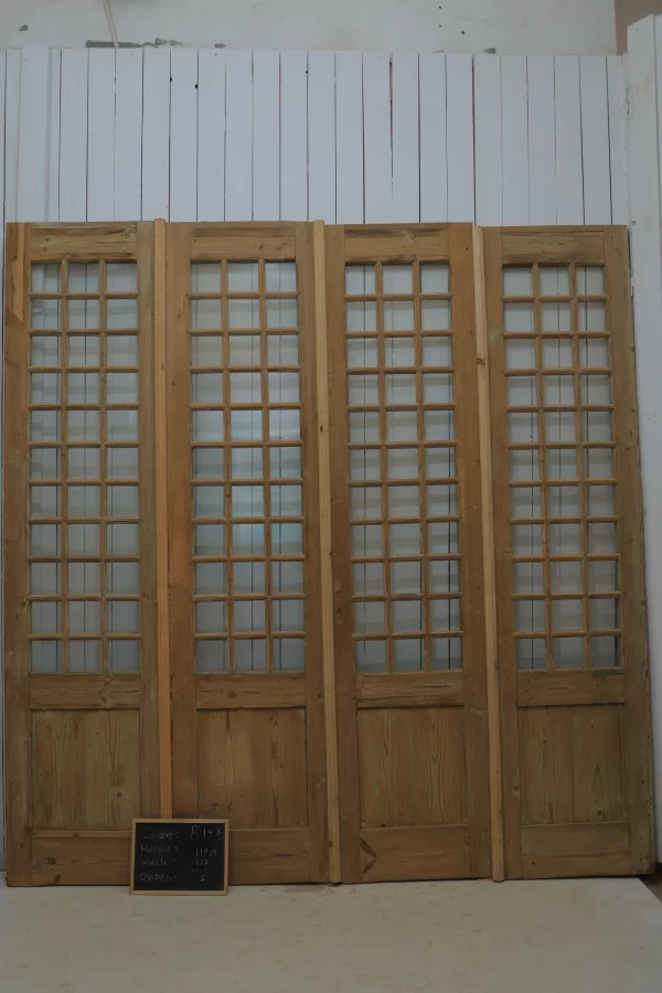 Antique French Glass door - lot B158