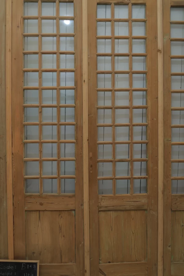 Antique French Glass door - lot B158 - Image 3