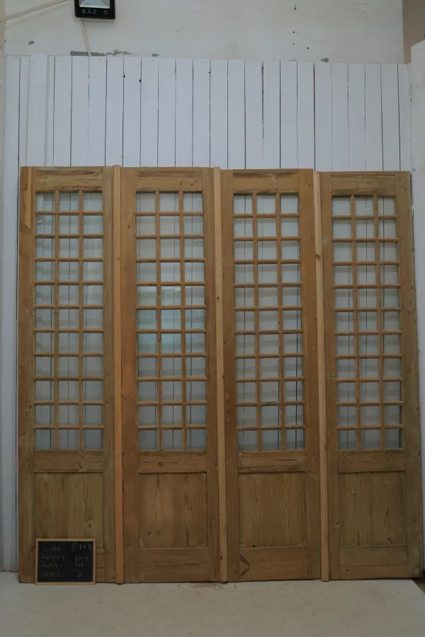 Antique French Glass door - lot B158 - Image 5