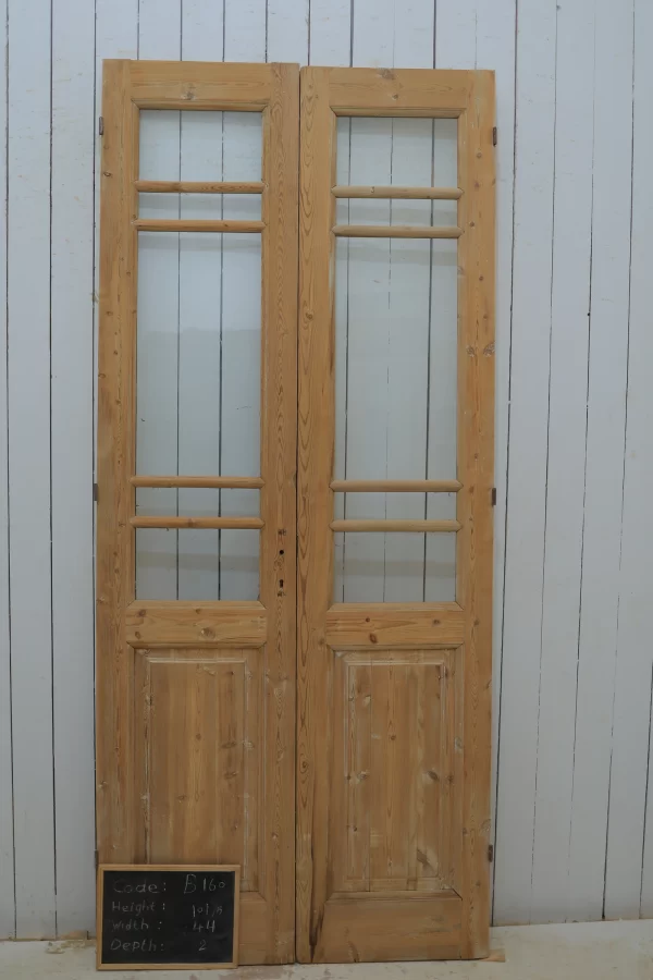 Antique French Glass door - lot B160 - Image 6