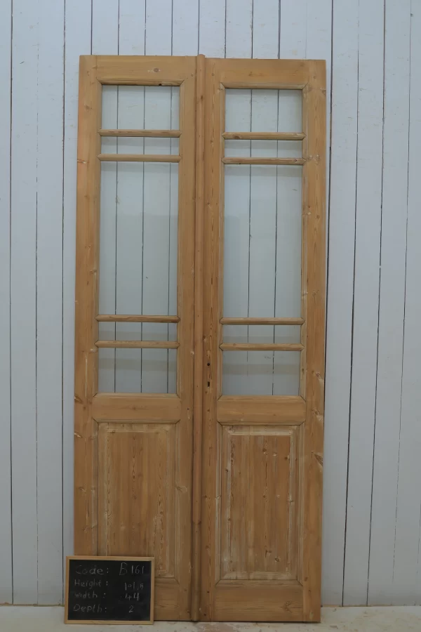 Antique French Glass door - lot B161
