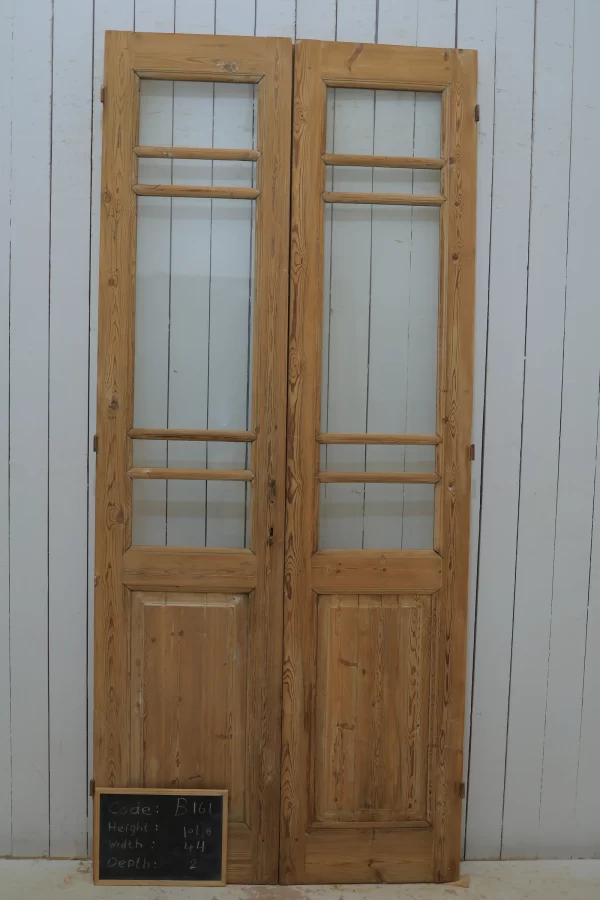 Antique French Glass door - lot B161 - Image 6
