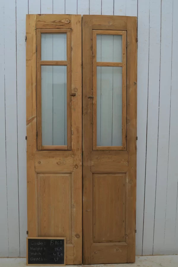 Antique French Glass door - lot B162 - Image 6