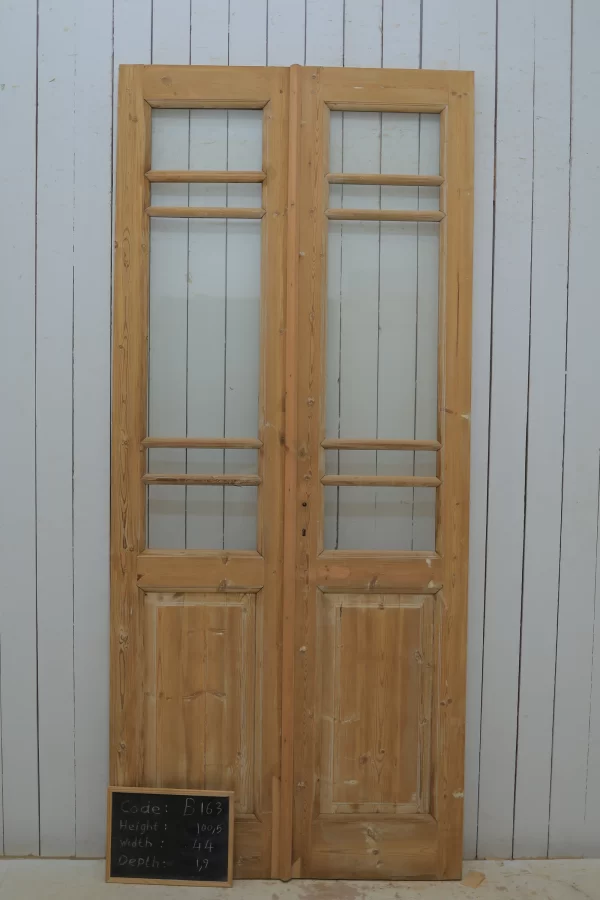 Antique French Glass door - lot B163