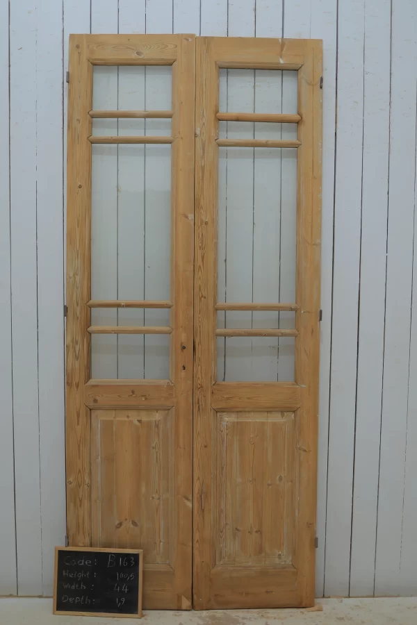Antique French Glass door - lot B163 - Image 6