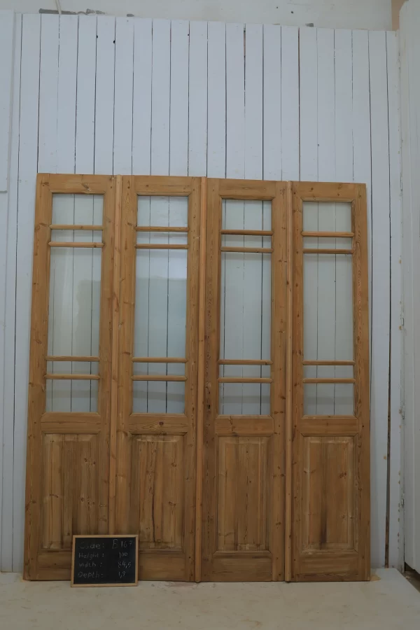 Antique French Glass door - lot B167