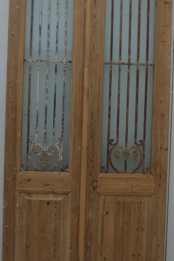 Antique French door Iron - lot B169 - Image 3