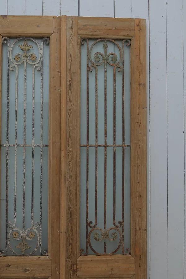 Antique French door Iron - lot B169 - Image 4