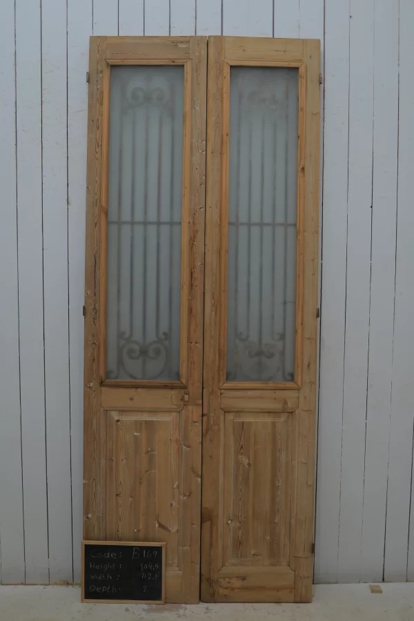 Antique French door Iron - lot B169 - Image 6