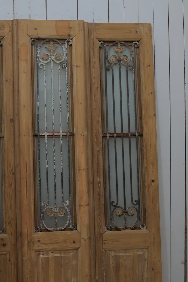 Antique French door Iron - lot B171 - Image 4