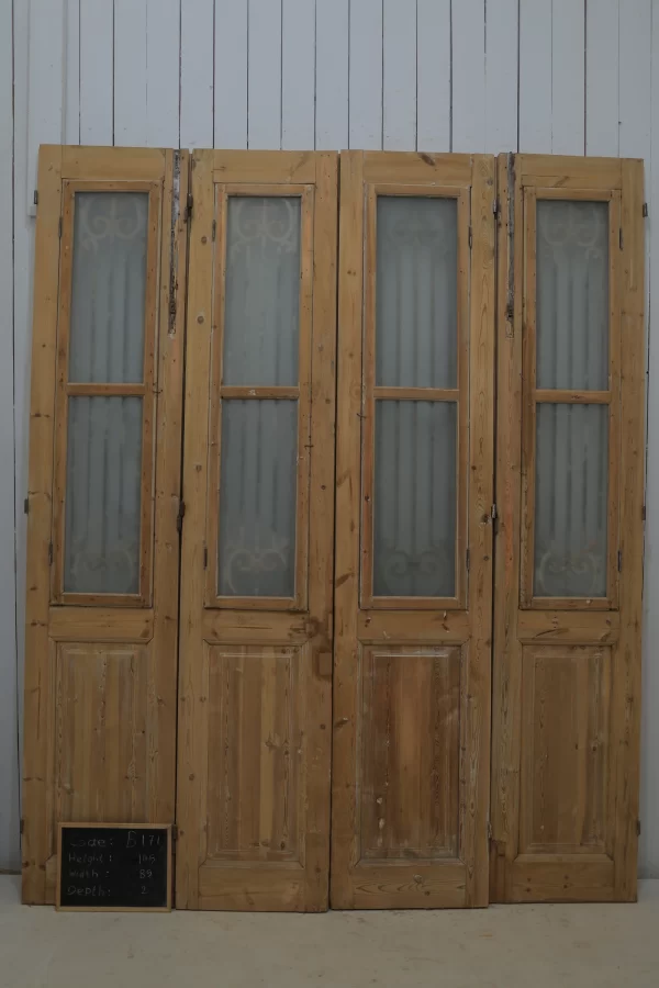 Antique French door Iron - lot B171 - Image 6