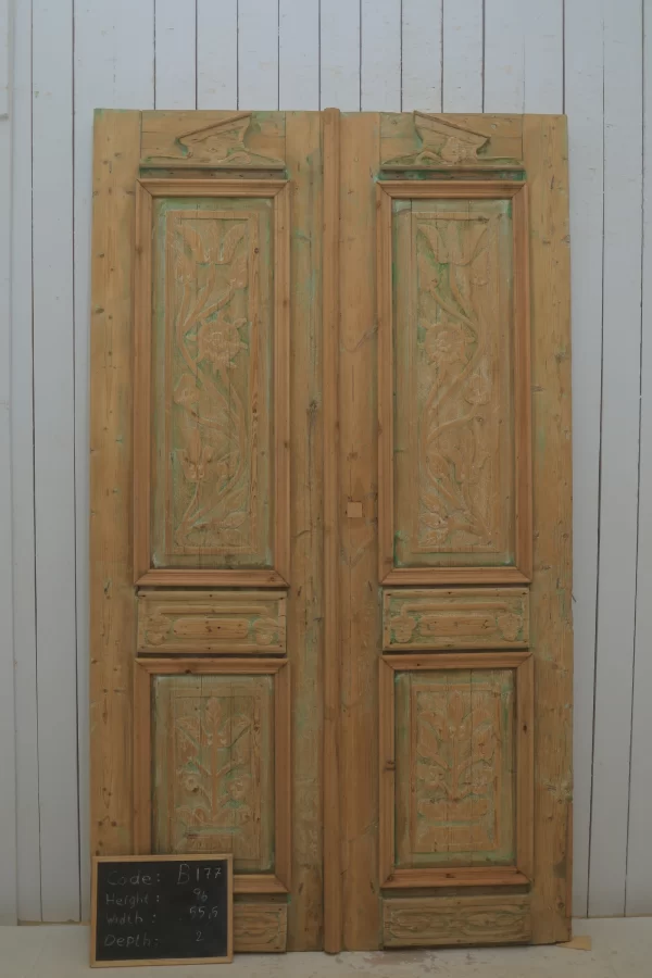 Antique French Carved door - lot B177