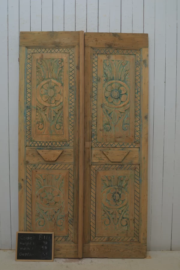Antique French Carved door - lot B181