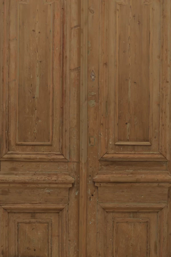 Antique French panel door - lot B182 - Image 3