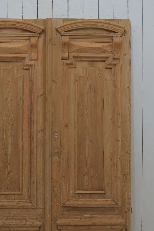 Antique French panel door - lot B182 - Image 4
