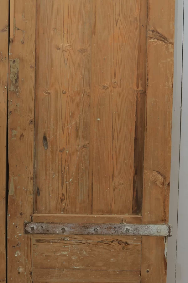 Antique French panel door - lot B182 - Image 5