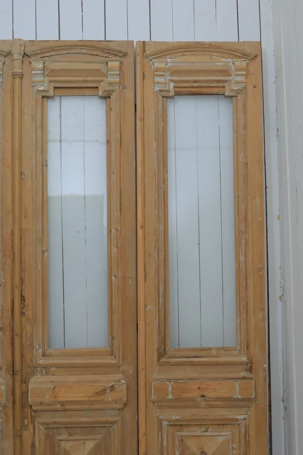 Antique French Glass door - lot B188 - Image 4