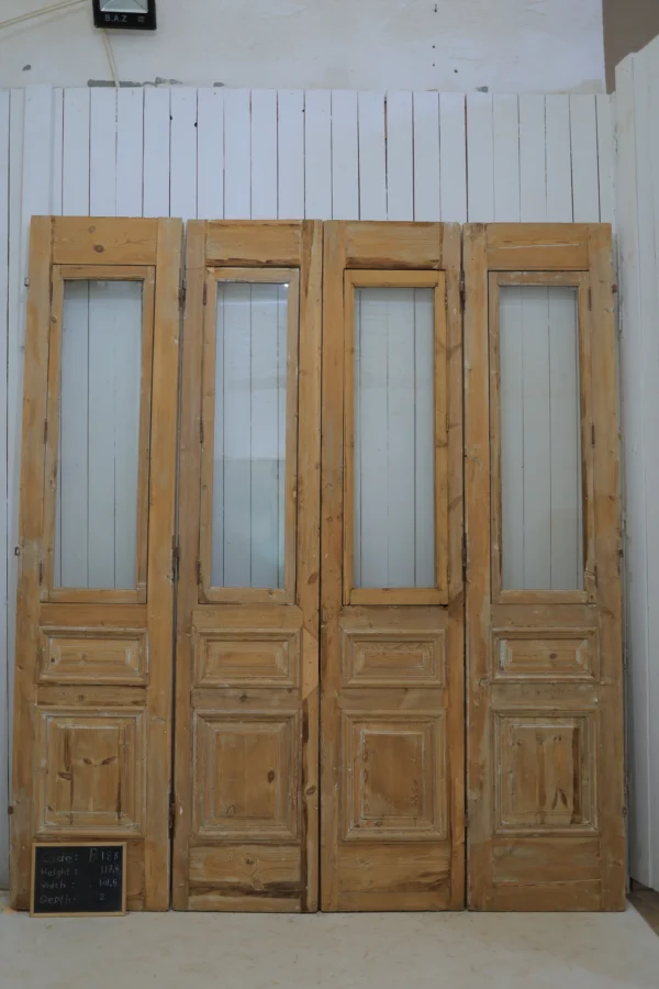 Antique French Glass door - lot B188 - Image 6
