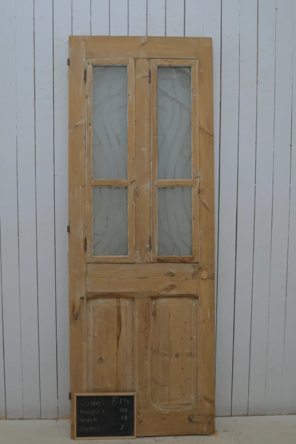 Antique French door Iron - lot B198 - Image 6