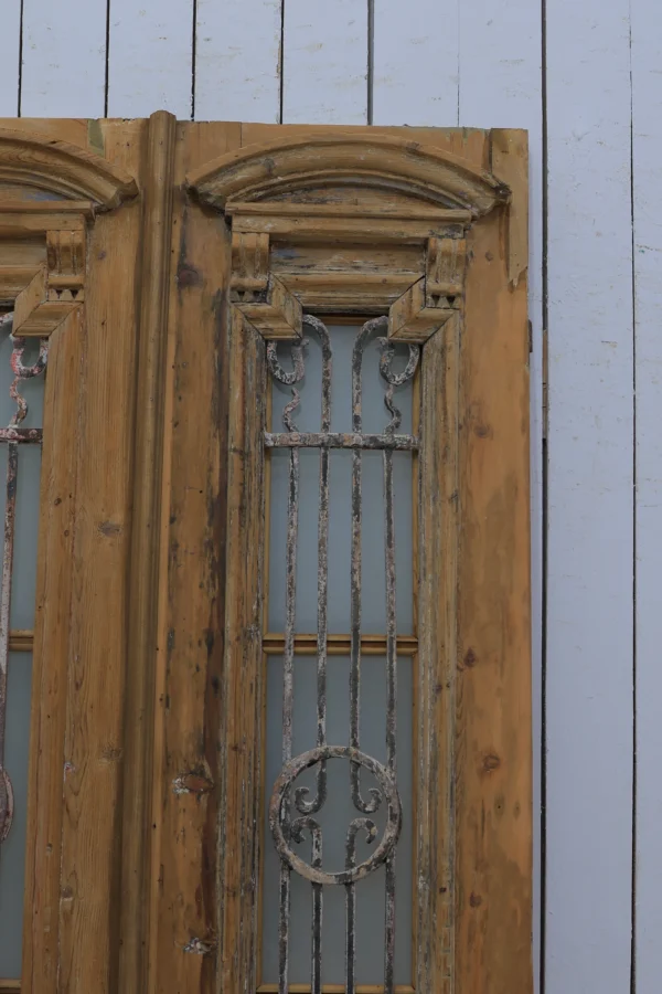 Antique French door Iron - lot B205 - Image 4
