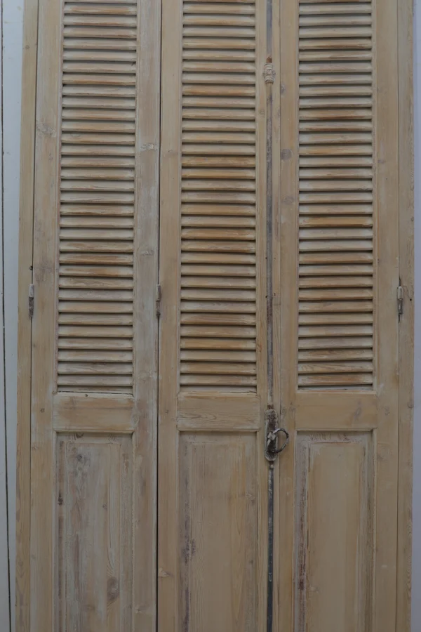 Antique French shutter box - lot B207 - Image 3