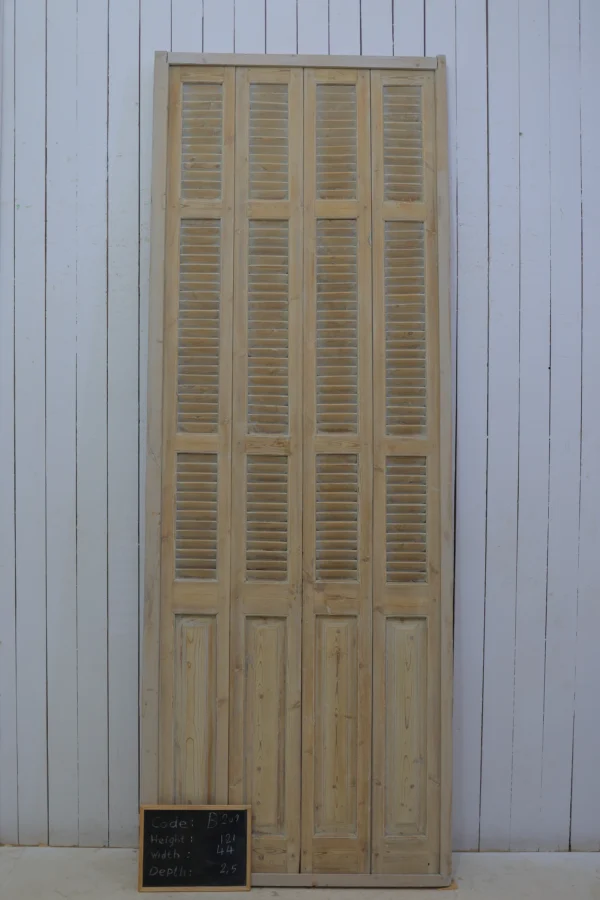 Antique French shutter box - lot B209 - Image 6