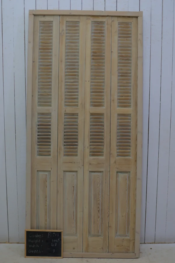 Antique French shutter box - lot B212 - Image 6