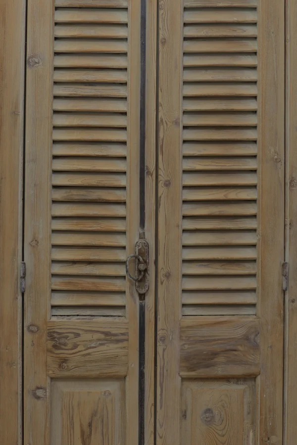 Antique French shutter box - lot B215 - Image 2