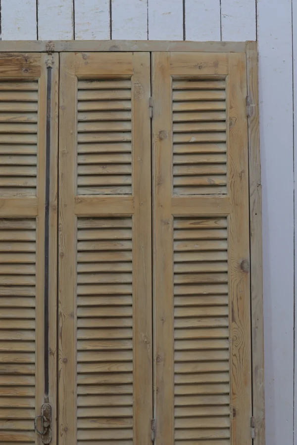 Antique French shutter box - lot B215 - Image 3