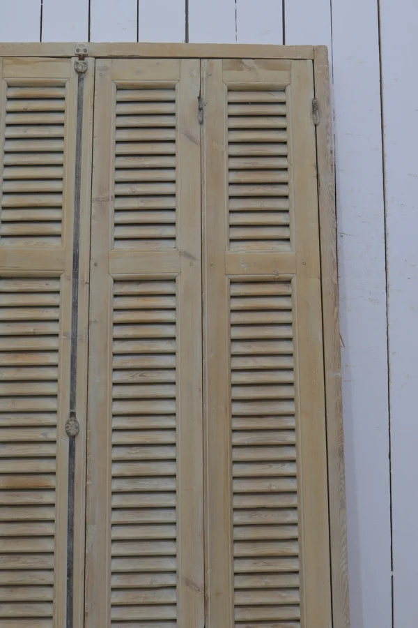 Antique French shutter box - lot B216 - Image 3