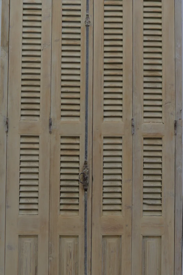 Antique French shutter box - lot B219 - Image 3