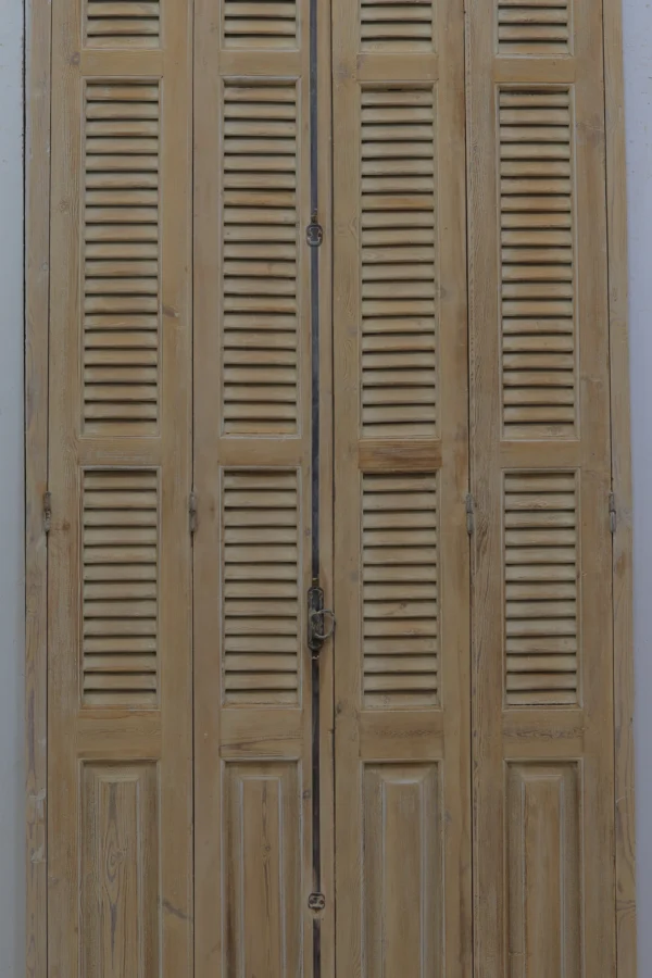 Antique French shutter box - lot B225 - Image 3