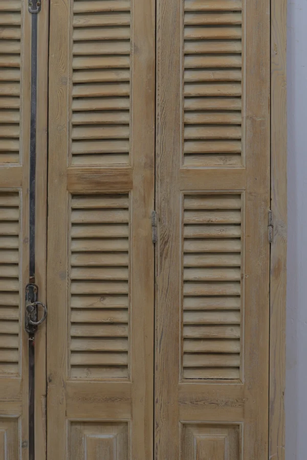 Antique French shutter box - lot B225 - Image 4
