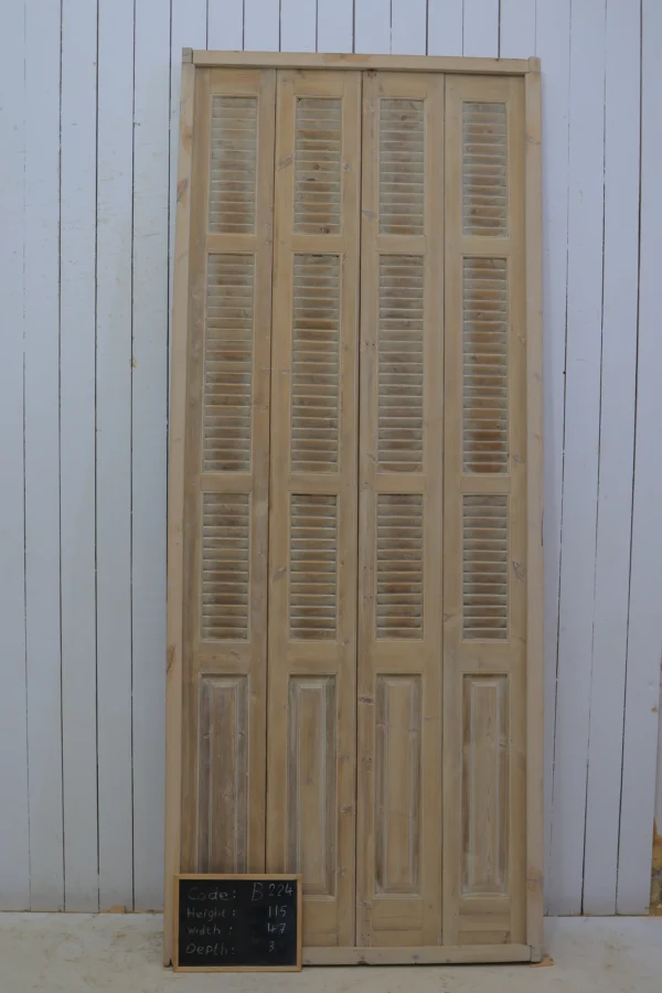 Antique French shutter box - lot B225 - Image 6