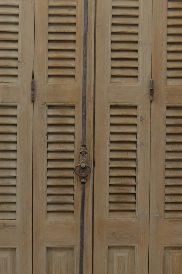 Antique French shutter box - lot B227 - Image 3