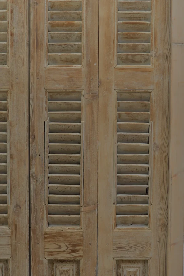 Antique French shutter box - lot B229 - Image 5
