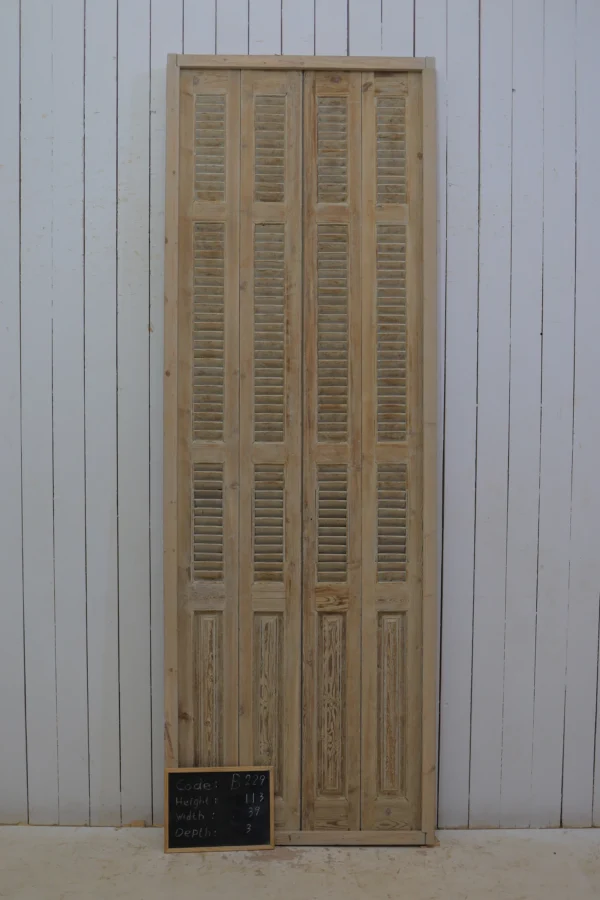 Antique French shutter box - lot B229 - Image 6