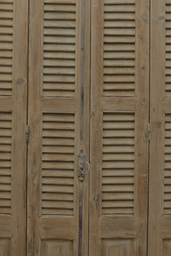 Antique French shutter box - lot B236 - Image 3