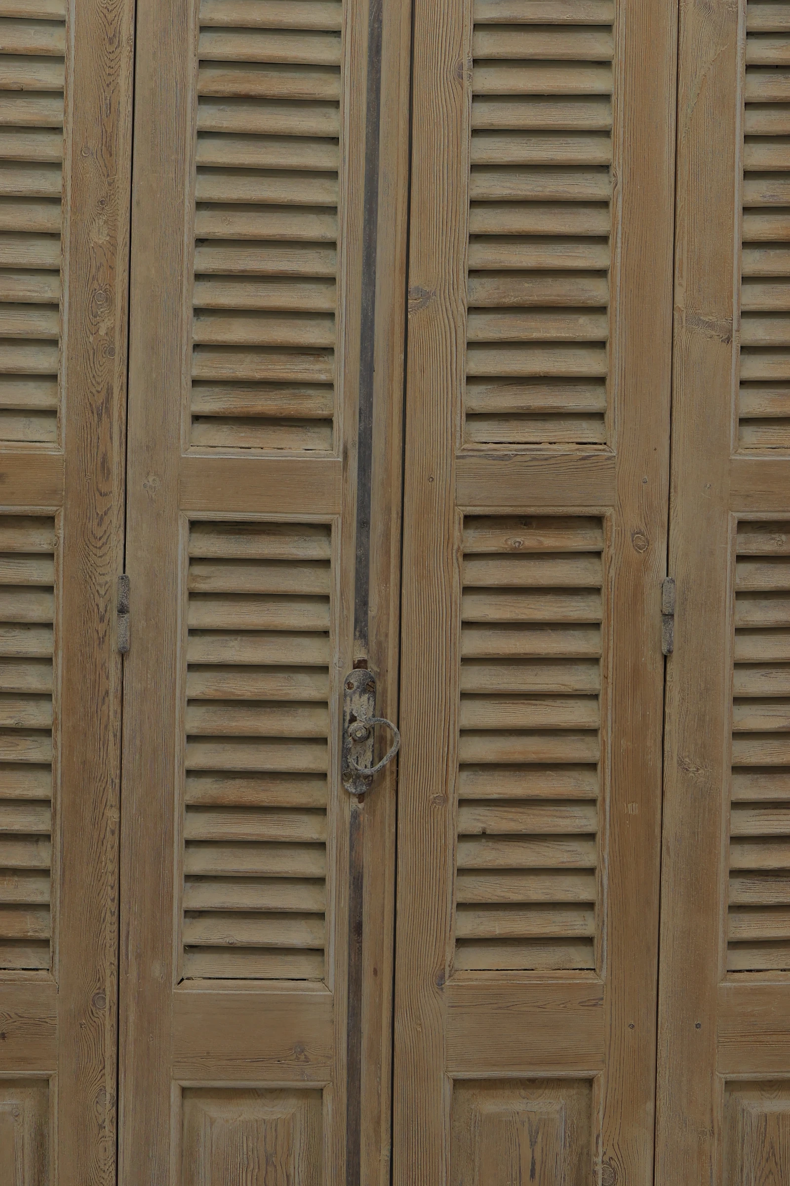 Antique French shutter box - lot B238 - Image 3