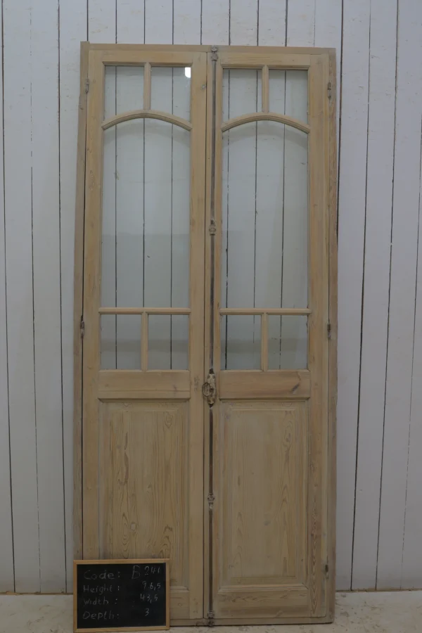 Antique French Glass door - lot B241