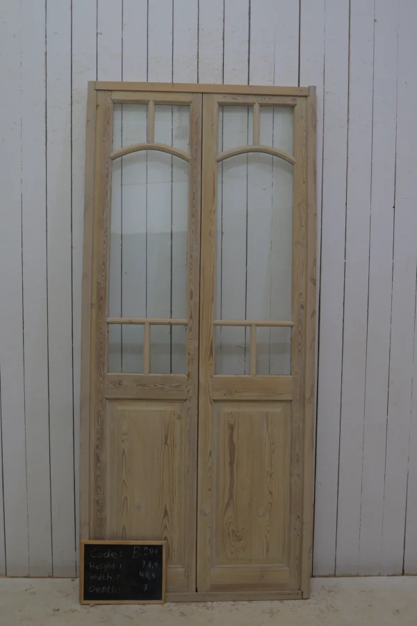 Antique French Glass door - lot B241 - Image 6